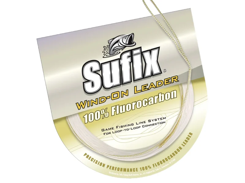 Sufix Wind-On 100% Clear Fluorocarbon Leader - 100lb - 11 yds
