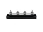 Bluewater Common Stud Busbar 4 Gang - Black