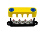 Bluewater Common Stud 4 Gang Positive Terminal Busbar w/Cover