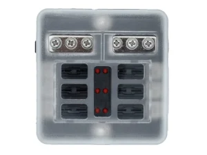 Bluewater 6 Position Fuse Block w/LEDs