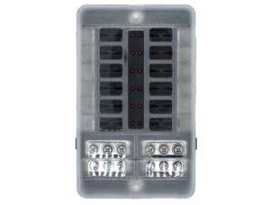 Bluewater 12 Position Fuse Block w/LEDs