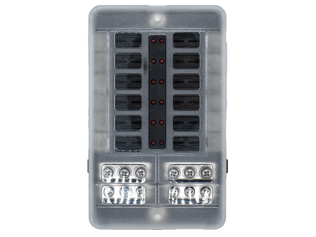 Bluewater 12 Position Fuse Block w/LEDs