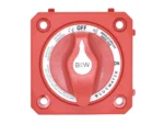 Bluewater On/Off Switch Battery Switch - Panel Mount - Red