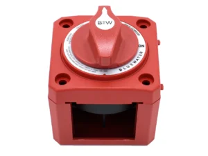 Bluewater On/Off Switch Battery Switch - Surface Mount - Red