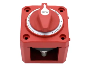 Bluewater OFF/1/2 Battery Switch - Surface Mount - Red