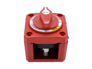 Bluewater Off/On Combine Battery Switch w/o Base - Surface Mount - Red