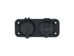 Bluewater Dual USB/USB-C 12V Combo Receptacle w/Plate