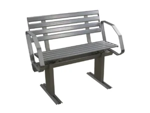Springfield Aluminum Dock Bench w/Arms
