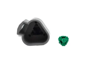 Bluewater 3 Position Male Deutsch Connector w/Wedge Lock