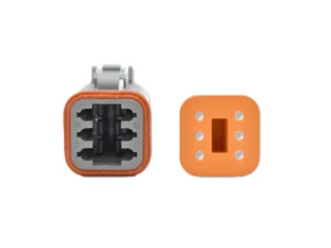 Bluewater 6 Position Female Deutsch Connector w/Wedge Lock