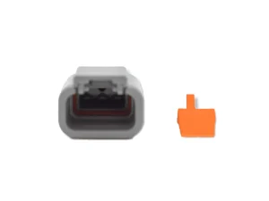 Bluewater 3 Position DTM Male Connector w/Wedge Lock