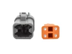 Bluewater 4 Position DTP Female Connector w/Wedge Lock
