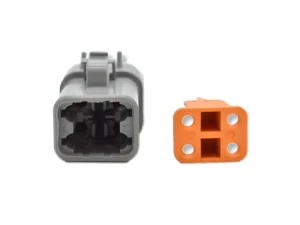 Bluewater 4 Position DTP Female Connector w/Wedge Lock