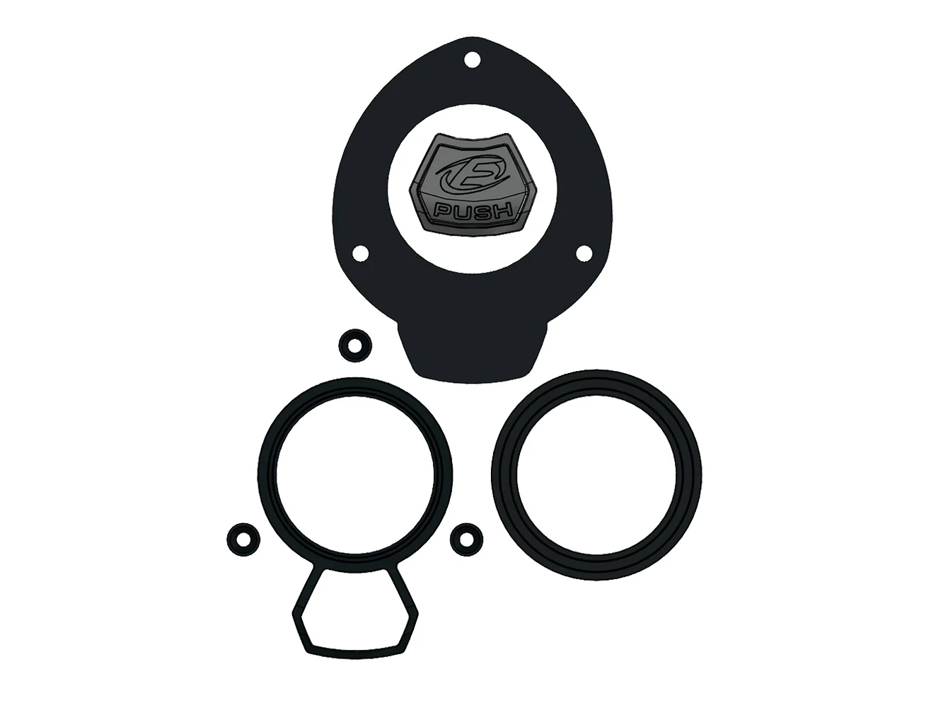 Exploding Fish Service Kit 360 f/Rotating Holder