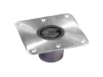 Springfield 2-3/8" Plug-In™ Stainless Steel Square Base - 7"x7"