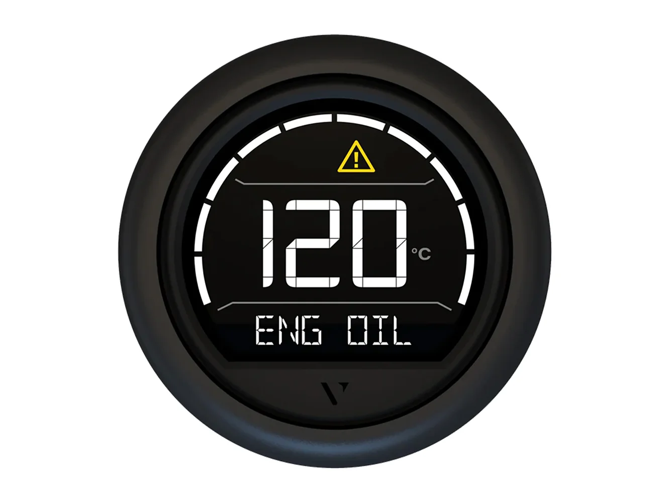 Veratron VL Digital 52 w/Round Black Bezel