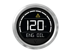 Veratron VL Digital 52 w/Triangular Chrome Bezel