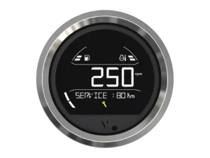 Veratron VL Digital 85 w/Triangular Chrome Bezel