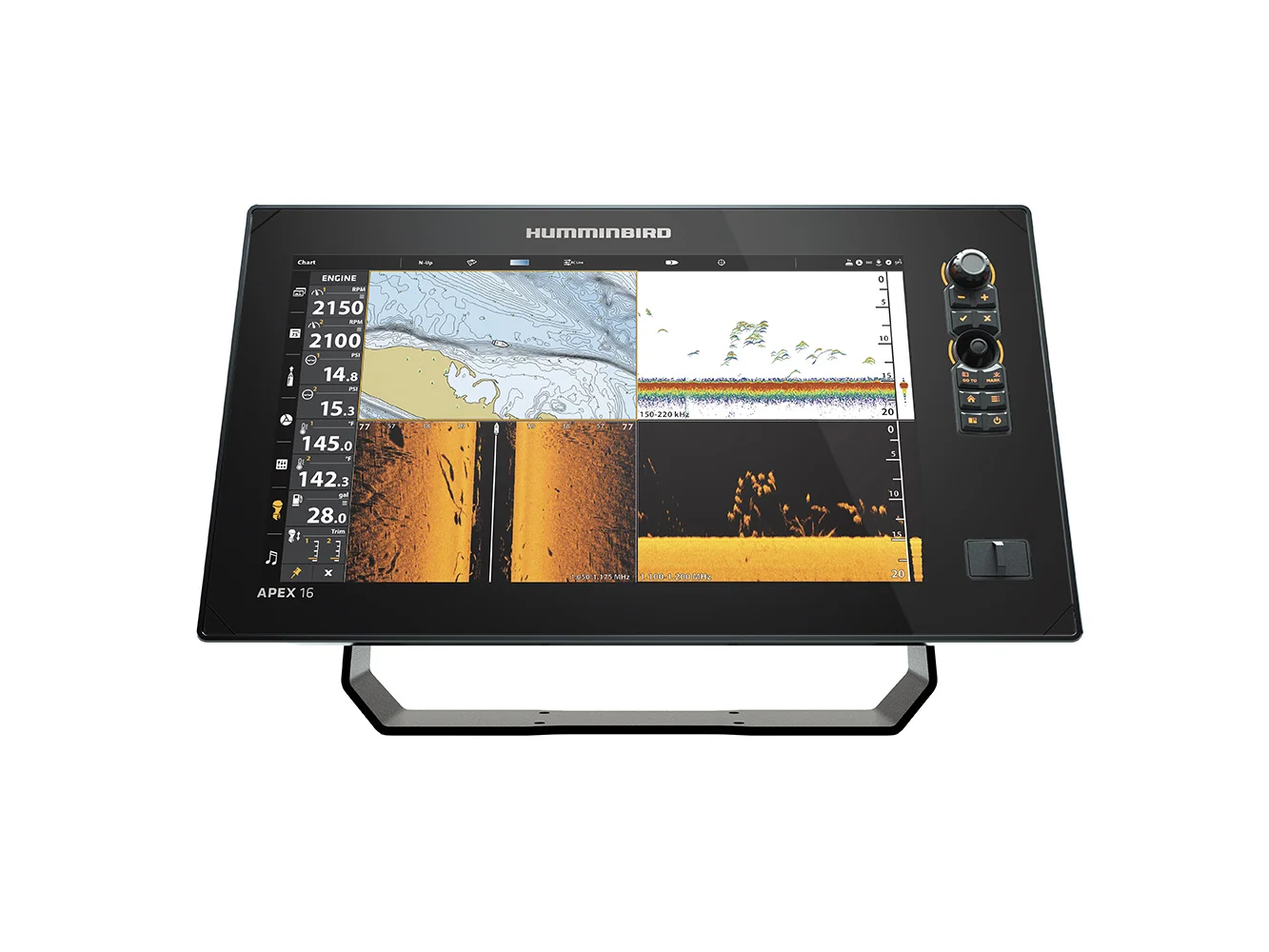 Humminbird APEX® 16 VX MSI+ Chartplotter/Fishfinder w/o Transducer