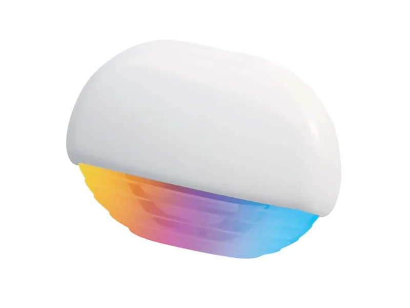 Hella Marine Apelo RGB Step Lamp - White Cap