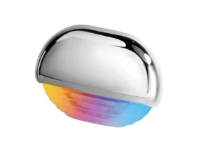 Hella Marine Apelo RGB Step Lamp - Chrome Cap