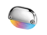 Hella Marine Apelo RGB Step Lamp - Stainless Steel Cap