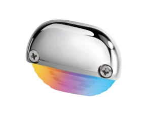 Hella Marine Apelo RGB Step Lamp - Stainless Steel Cap