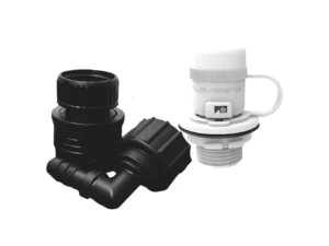 Flushmaster Flush Port Quick Connect f/Mercury - White
