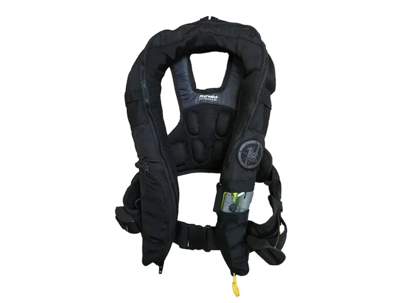 First Watch Auto/Manual Convertible 38G Inflatable PFD - Black