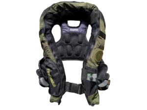 First Watch Auto/Manual Convertible 38G Inflatable PFD - Green