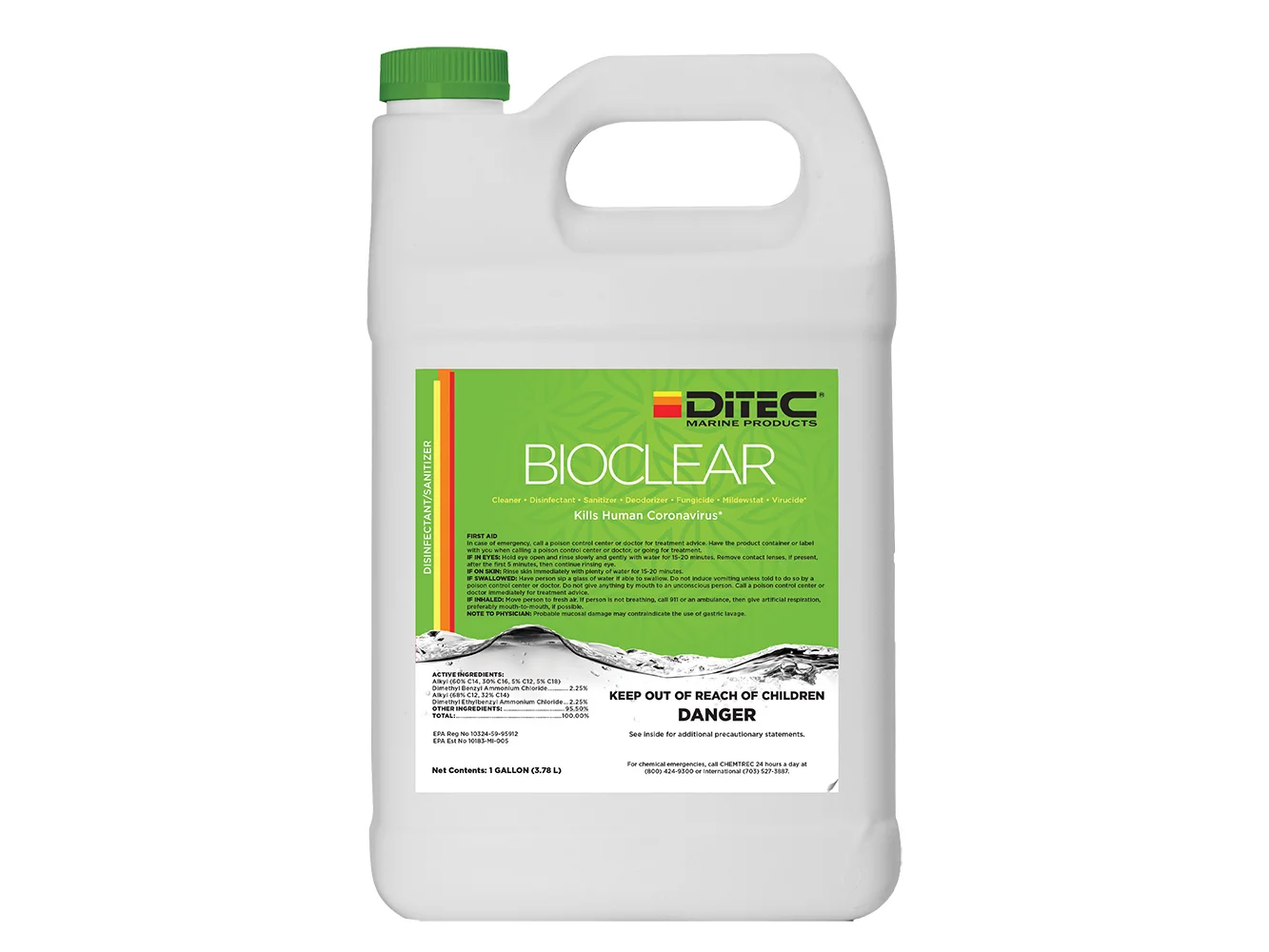DiTEC Bioclear Disinfectant - Gallon