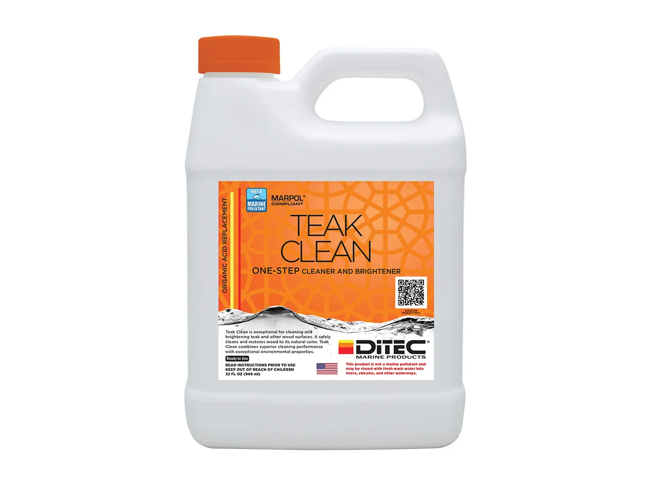 DiTEC Teak Clean - 32oz