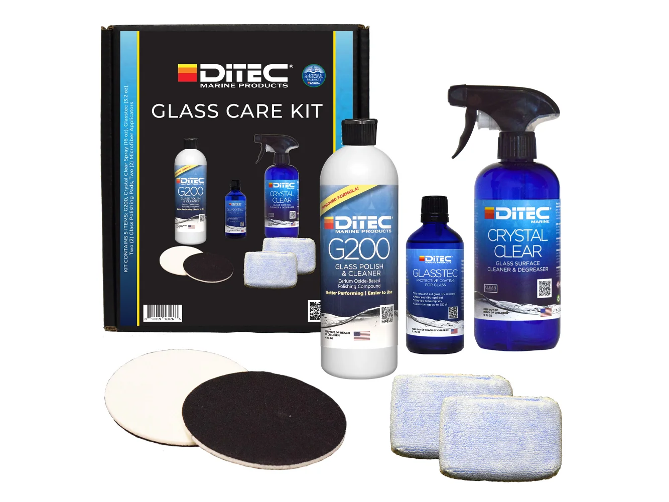 DiTEC Marine Glass Care Kit