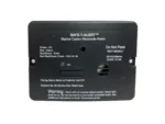 Safe-T-Alert 62 Series Carbon Monoxide Alarm - 24V Flush Mount - Black w/Relay