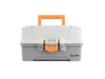 Plano Two-Tray Tackle Box - Light Grey/Dark Grey