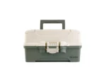 Plano Two-Tray Tackle Box - Green/Tan