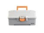 Plano Three-Tray Tackle Box - Light Grey/Dark Grey