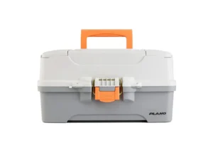 Plano Three-Tray Tackle Box - Light Grey/Dark Grey