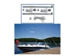 Dock Edge Supreme EZ-Stow Mooring Whips - 10' - 4,000lbs - Up to 21'