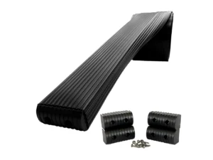 Caliber BunkWrap Kit - Black 16' x 2" x 4" Roll + 4 Caps + HRDW Roll + 4 Endcaps & Stainless Steel Hardware