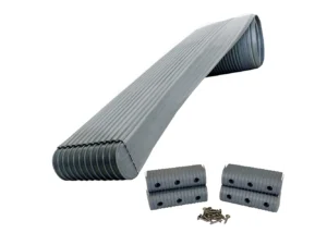 Caliber BunkWrap Kit - Grey 24' x 2" x 6" Roll + 4 Caps + HRDW Roll + 4 Endcaps & Stainless Steel Hardware