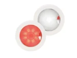 Hella Marine EuroLED150 Red/White Touch Switch - White Bezel