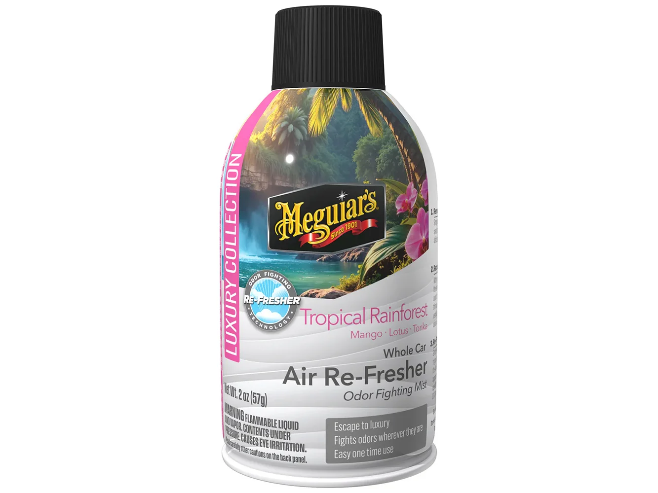 Meguiar's Tropical Rainforest Whole Car Air Re-Fresher Aerosol - 2oz