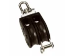 Barton Size 5 54mm Plain Bearing Pulley Block Double Swivel & Becket