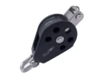 Barton Size 3 45mm Plain Bearing Pulley Block Single Swivel & Becket
