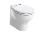Thetford Silence Plus 2G w/.Wood Polyester Soft Close Seat & Standard Solenoid - High, White - 24V