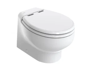 Thetford Silence Plus 2G w/Wood Polyester Soft Close Seat & Standard Solenoid - Short, White - 24V