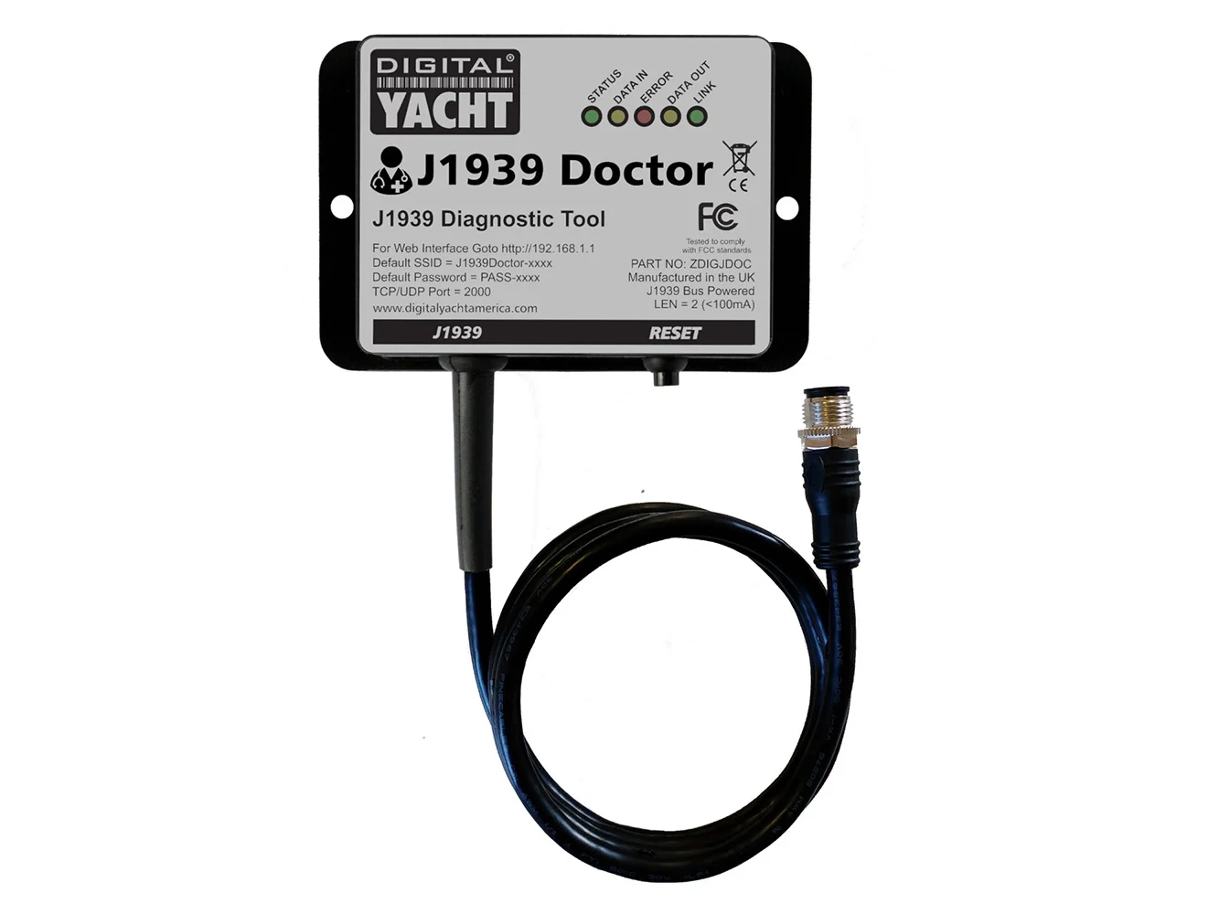 Digital Yacht J1939 Doctor Diagnostic Tool
