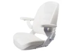 Shockwave S5 Corbin Mid-Back Seat - Storm White