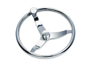 Schmitt Marine Vision Elite Stainless Steel 15.5" Steering Wheel